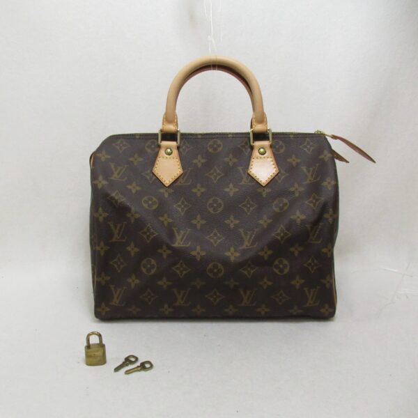 2101217845304 13 Louis Vuitton Speedy Handbag Monogram Brown