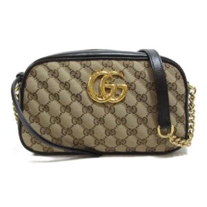 2101217845960 2 Gucci Ophidia 2way Shoulder Bag Beige Brown