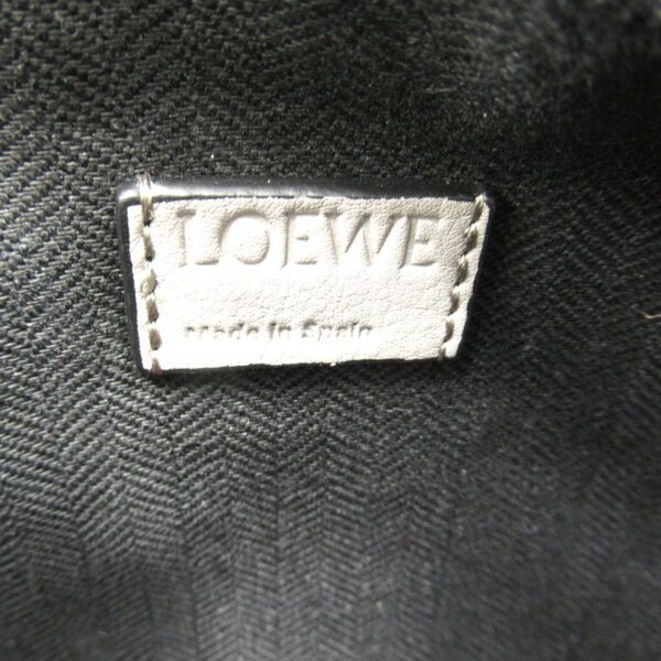 2101217847131 8 Loewe Puzzle Bum Bag Mini Waist Bag Leather Gray