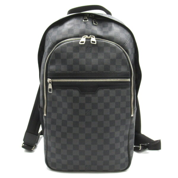 2101217849043 1 Louis Vuitton Michael Rucksack Backpack Damier Graphite Black