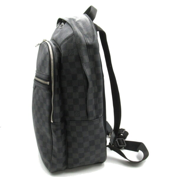 2101217849043 3 Louis Vuitton Michael Rucksack Backpack Damier Graphite Black