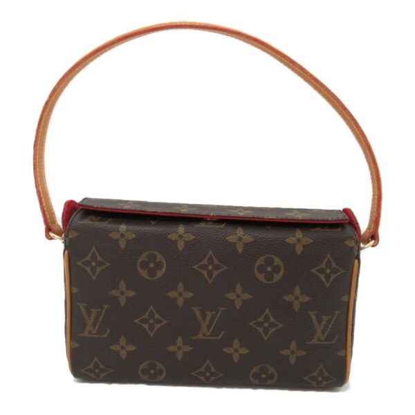 2101217849371 3 Louis Vuitton Recital Handbag Monogram Brown