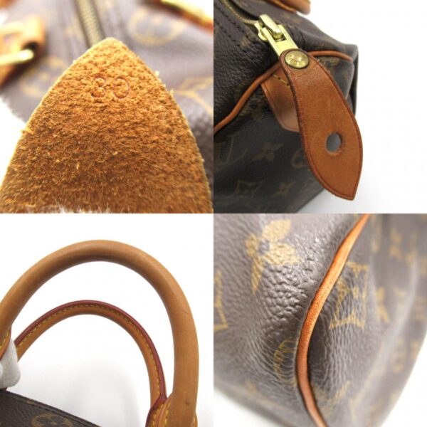 2101217849487 9c Louis Vuitton Speedy Handbag Monogram Brown