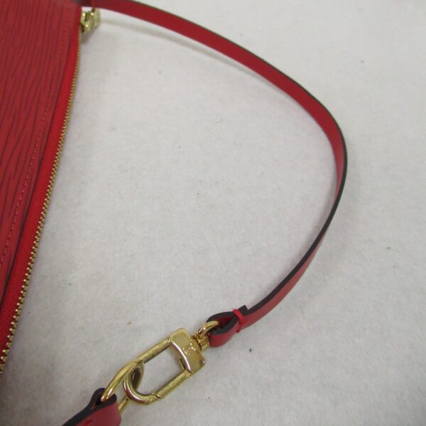 2101217849586 8 Louis Vuitton Pochette Accessory Pouch Calf Epi Red