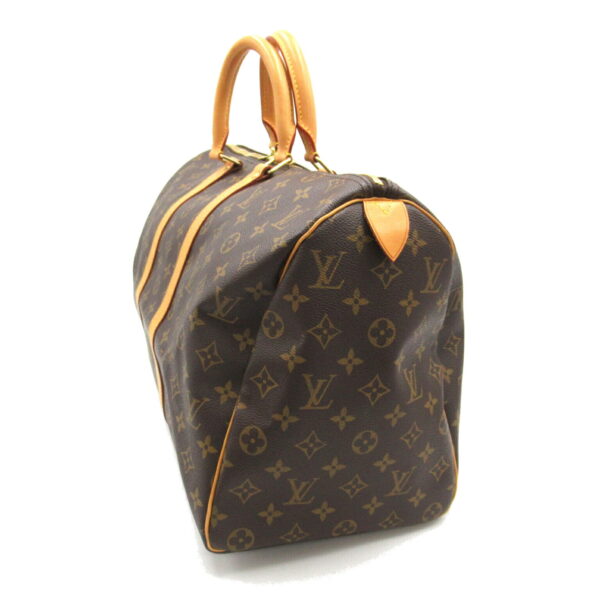 2101217849821 3 Louis Vuitton Keepall Bag Monogram Brown