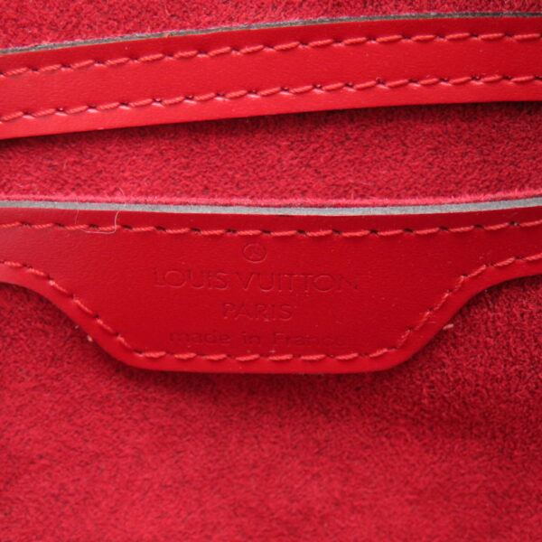 2101217850230 6 Louis Vuitton Soufflot Handbag Leather Epi Red