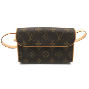 2101217850513 1 Louis Vuitton Taurillon Danube PM Shoulder Bag Black Khaki