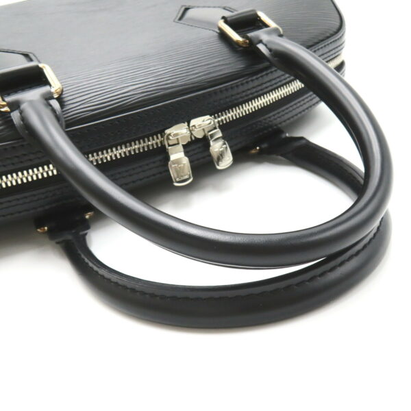 2101217850605 8 Louis Vuitton Jasmine Handbag Leather Epi Black