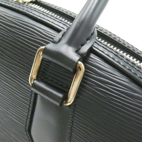 2101217850605 9 Louis Vuitton Jasmine Handbag Leather Epi Black