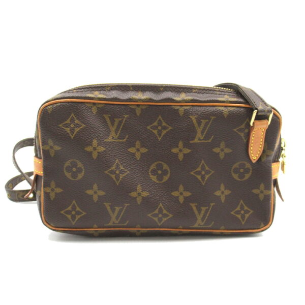 2101217850810 2 Louis Vuitton Pochette Marly Bandouliere Shoulder Bag Brown