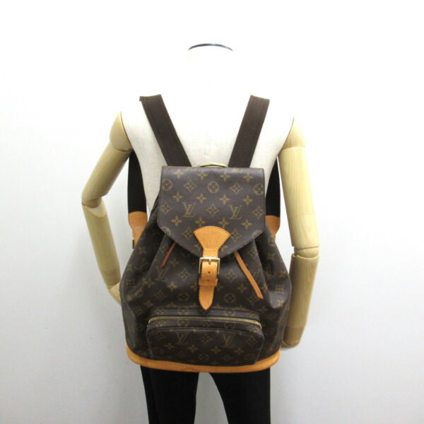 2101217850940 6 Louis Vuitton Montsouris Rucksack Backpack Monogram Brown