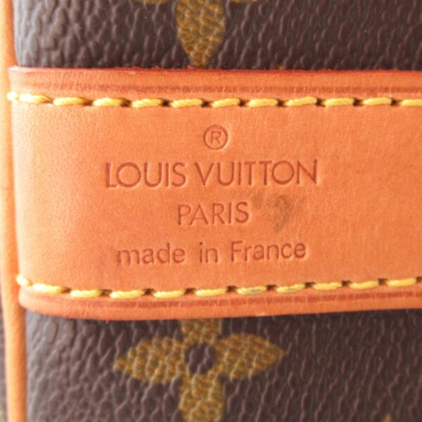 2101217851015 12 Louis Vuitton Keepall Bandouliere Bag Monogram Brown