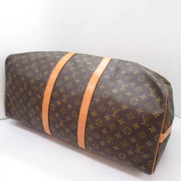 2101217851015 6 Louis Vuitton Keepall Bandouliere Bag Monogram Brown