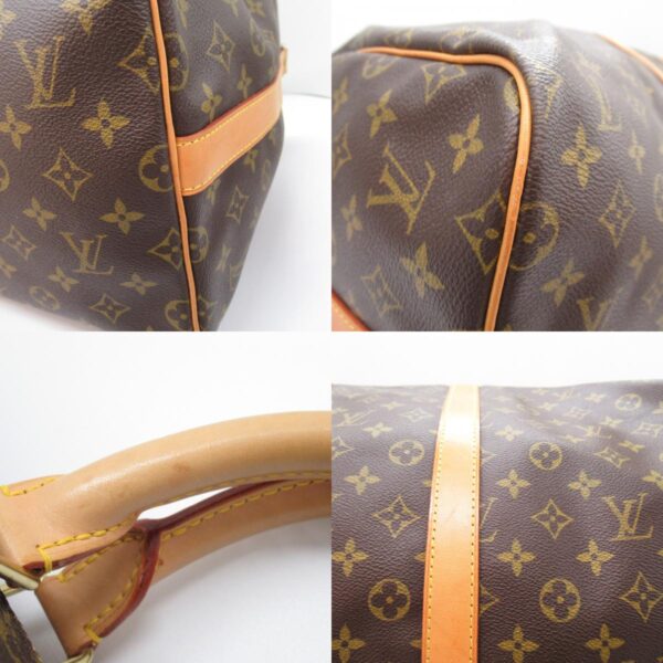 2101217851015 7c Louis Vuitton Keepall Bandouliere Bag Monogram Brown