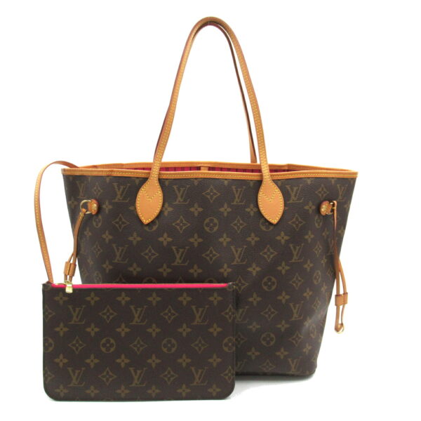 2101217851053 1 Louis Vuitton Neverfull Tote Bag Monogram Brown