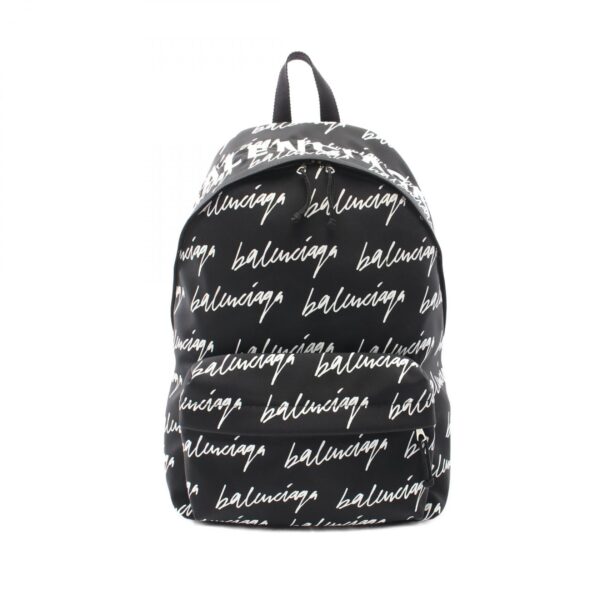 2101217861274 1 Balenciaga Wheel Rucksack Backpack Nylon Black White