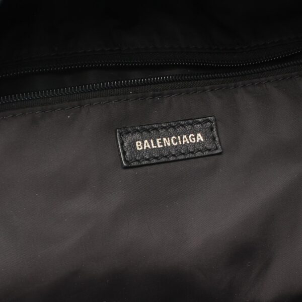 2101217861274 4 Balenciaga Wheel Rucksack Backpack Nylon Black White