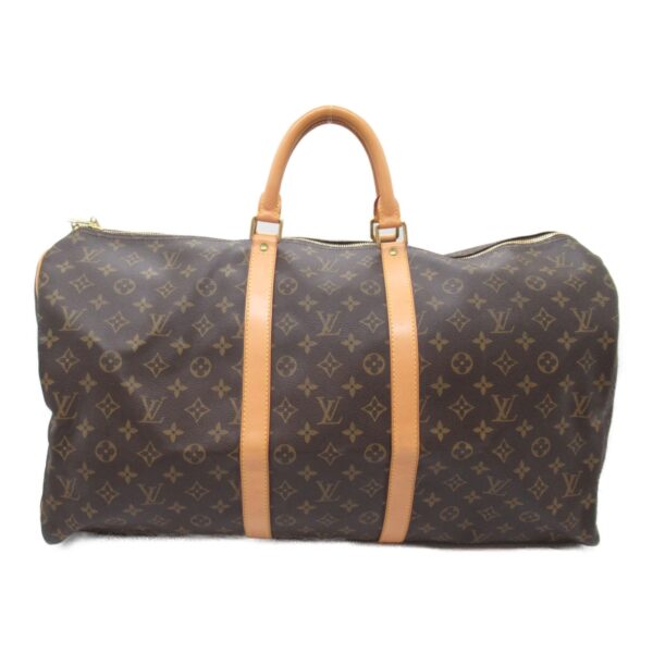 2101217866828 3 Louis Vuitton Keepall Bag Monogram Brown