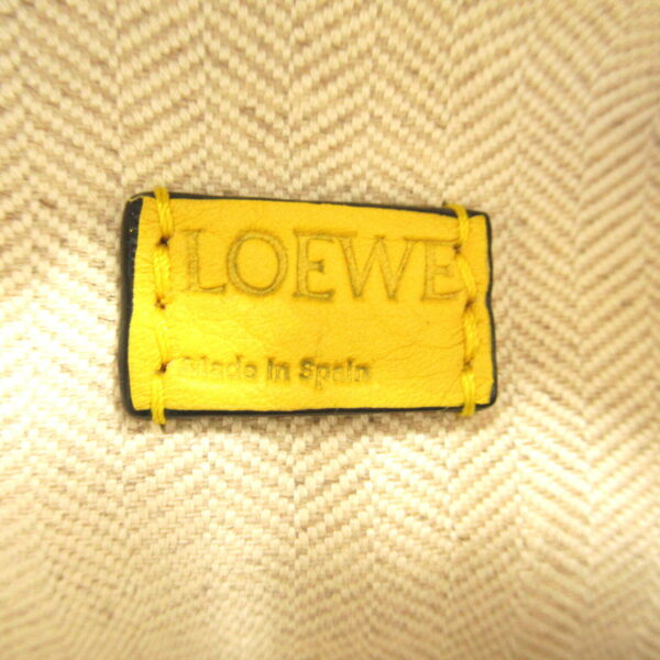 2101217870498 6 Loewe Puzzle Bag Mini 2Way Shoulder Bag Leather Yellow