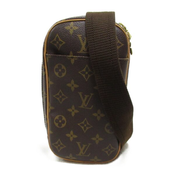 2101217871310 2 Louis Vuitton Pochette Ganju Waist Bag Monogram Brown