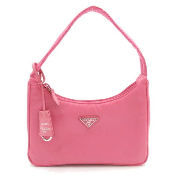 2101217882507 1 Prada Shoulder Bag Nylon Pink