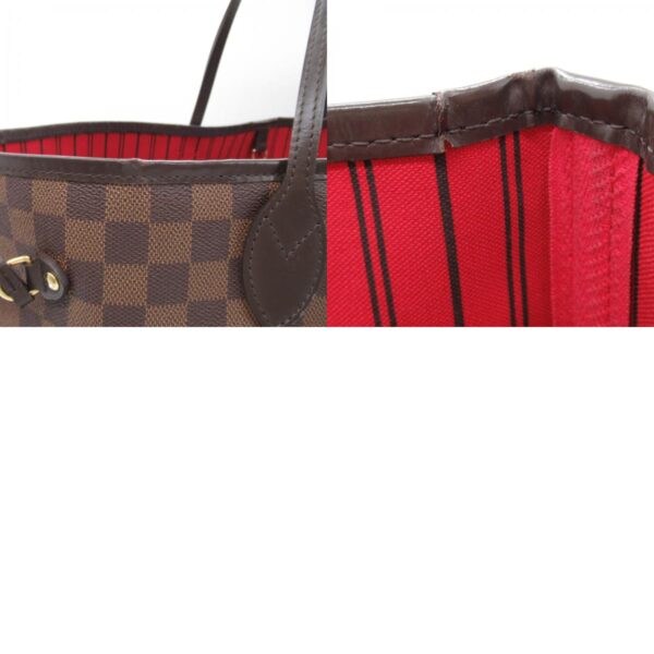 2101217884181 12c Louis Vuitton Neverfull Tote Bag Damier Brown