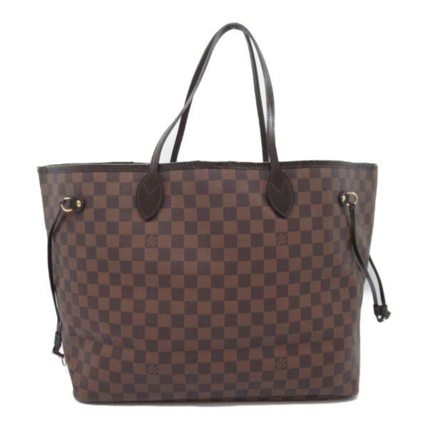 2101217884181 3 Louis Vuitton Neverfull Tote Bag Damier Brown