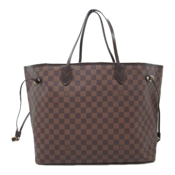 2101217884181 5 Louis Vuitton Neverfull Tote Bag Damier Brown