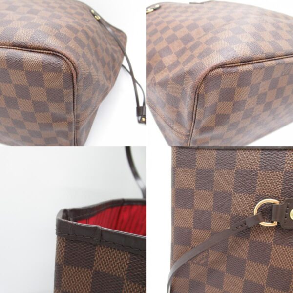 2101217884181 7c Louis Vuitton Neverfull Tote Bag Damier Brown