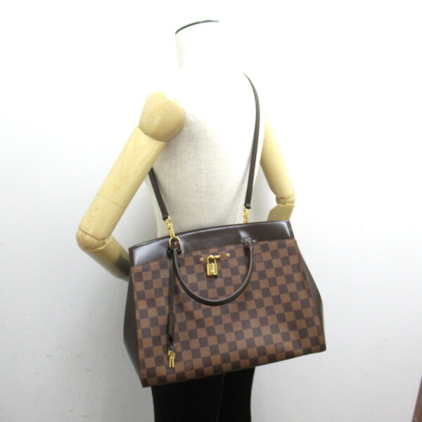 2101217884549 5 Louis Vuitton Rivoli Shoulder Bag Damier Brown