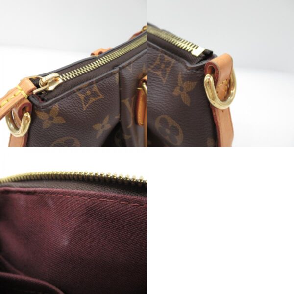 2101217885393 12c Louis Vuitton Turenne Shoulder Bag Monogram Brown