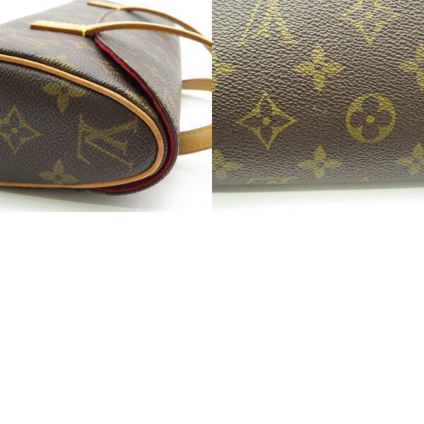 2101217886017 10c Louis Vuitton Sonatine Handbag Monogram Brown