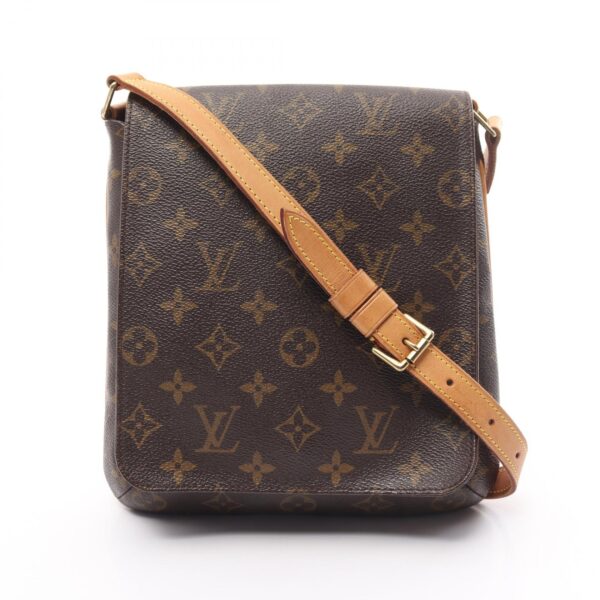 2101217886185 1 Louis Vuitton Musette Salsa Short Strap Shoulder Bag Brown