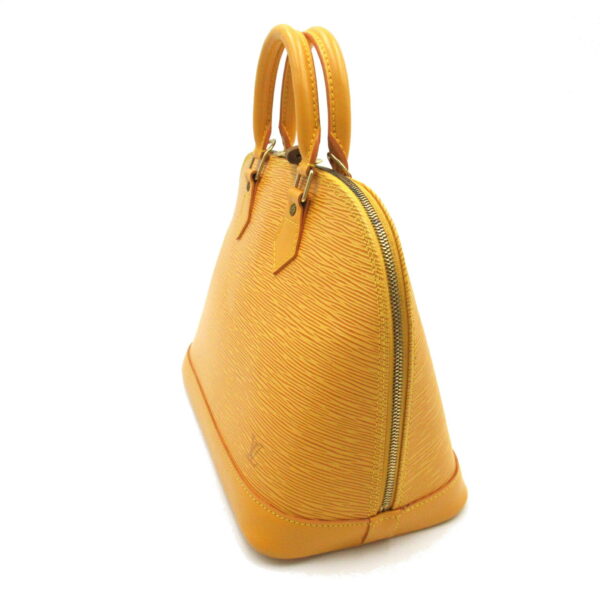 2101217886499 3 Louis Vuitton Alma Handbag Leather Epi Yellow