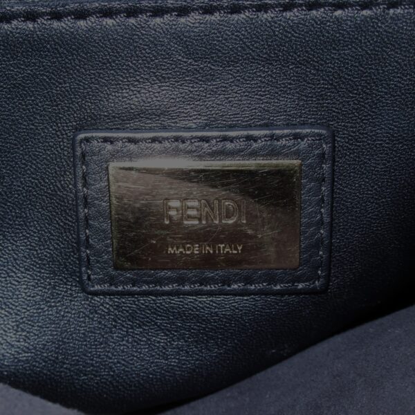 2101217886734 12 Fendi Peekaboo Shoulder Bag Leather Black