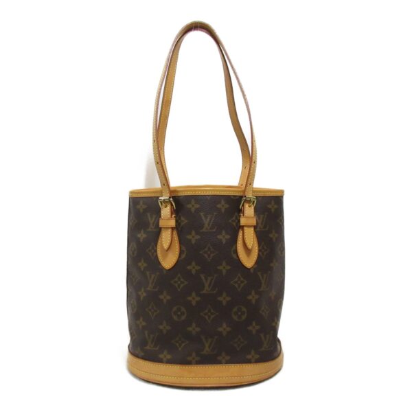 2101217886741 2 Louis Vuitton Bucket Tote Bag Monogram Brown