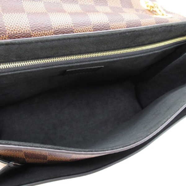 2101217886888 2 Louis Vuitton Vavin Tote Bag Leather Damier Brown