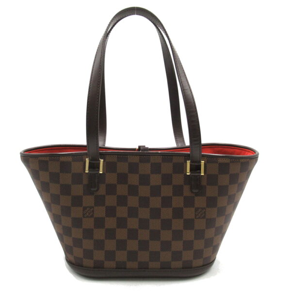 2101217886994 2 Louis Vuitton Manosque Handbag Damier Brown