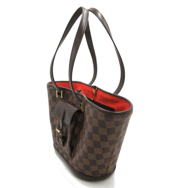 2101217886994 3 Louis Vuitton Manosque Handbag Damier Brown