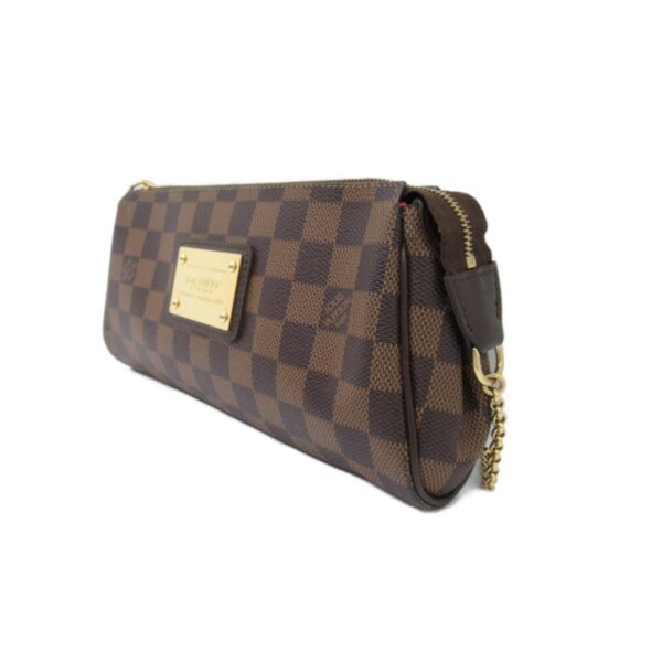 2101217888110 4 Louis Vuitton Eva Shoulder Bag Damier Brown