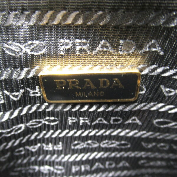 2101217888233 8 Prada Shoulder Bag Saffiano Leather Black