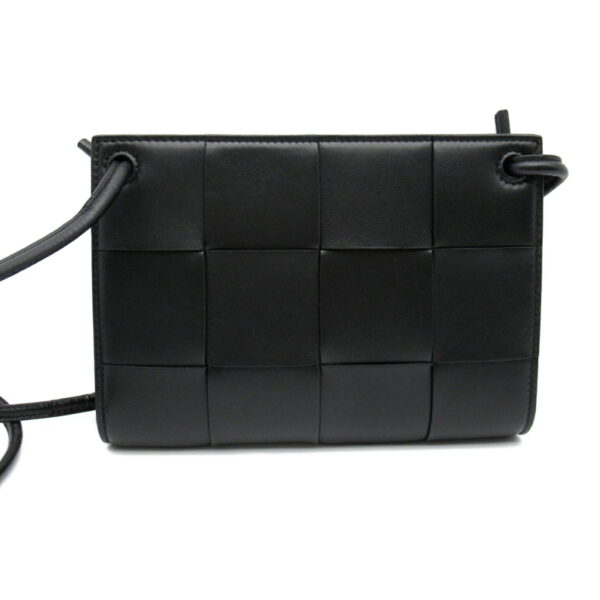 2101217896894 3 Bottega Veneta Shoulder Bag Leather Black