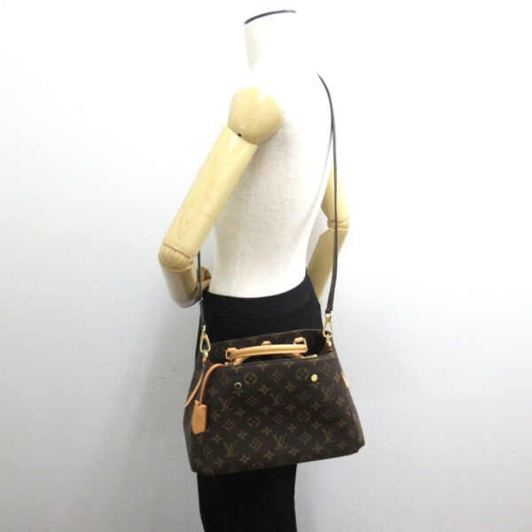 2101217898522 4 Louis Vuitton Montaigne BB Tote Bag Monogram Brown