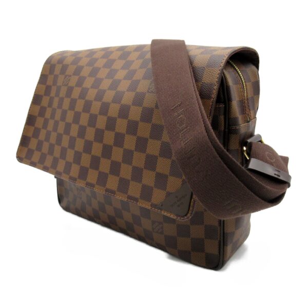 2101217898560 2 Louis Vuitton Shelton MM Shoulder Bag Damier Brown