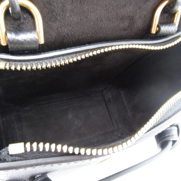 2101217899529 2 Celine Calf Leather 2way Shoulder Bag Black