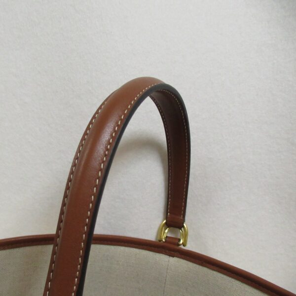 2101217899567 10 Celine Nylon 2way Shoulder Bag Natural Tan