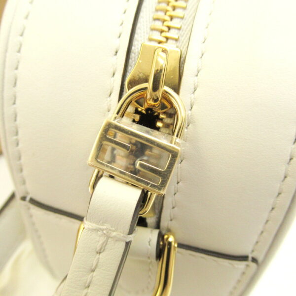 2101217900263 9 Fendi Camera Mini Shoulder Bag Leather White