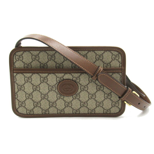 2101217902625 1 Gucci Interlocking G Mini Bag Beige Brown