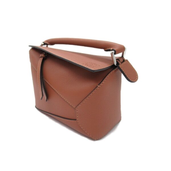 2101217902991 2 Loewe 2Way Shoulder Bag Calf Brown