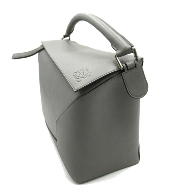 2101217903066 3 Loewe Puzzle Edge 2Way Shoulder Bag Calf Gray